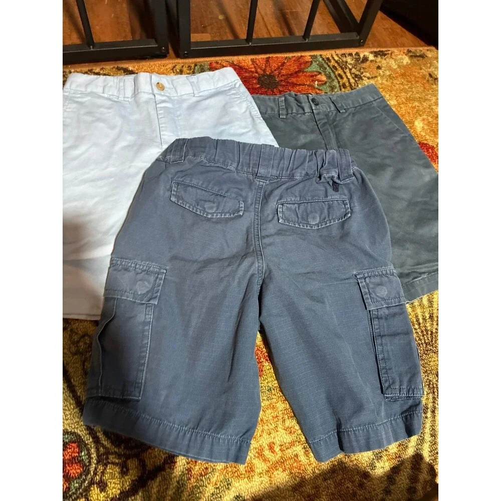 Polo Ralph Lauren Boys Size 8 Shorts Bundle 3pc Lot Great Condition